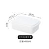 Fiambrera aislante con compartimentos de plástico, lonchera portátil con vajilla, lonchera para estudiantes, lonchera para comedor de restaurante, lonchera para microondas
