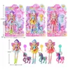 Muñeca Barbie Hada de las Flores para Niños Disfraz de Princesa Sirena Juguete para Niña Figura de Niña Ángel