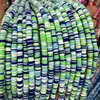 Espaciador de 4-8MM blanco oscuro azul verde arcilla blanda redondo espaciador para joyería DIY accesorios de ropa
