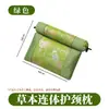 Almohada cervical de artemisa calentada eléctricamente, almohada integrada, almohada redonda de moxibustión, soporte para el cuello, almohada cilíndrica alta, almohada práctica de artemisa