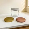 Atacado de fábrica spot tampa de folha de flandres tampa com vedação de silicone vela aromática tampa de ferro tampa de copo para vela