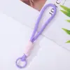 2026 Nuevo Color Bloqueado Lanyard para Teléfono Llavero Colgante Creativo DIY Colgante para Bolsa Accesorios de Lanyard Anti-Pérdida