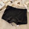 Shorts de Segurança Feminino 10A Antibacteriano com Entrepernas Estendido, Anti-Exposição Dois em Um Algodão Grau A com Virilha Total Boxer Brief