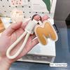 26 Letras Inglesas Llavero de Cuero para Coche Iniciales Exquisito Gama Alta Pareja Colgante para Mochila Escolar Regalo Venta al por Mayor