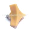 Mango de plástico de nailon con dientes de 40 #1/4 de pulgada, mango triangular, fabricante de Dongguan