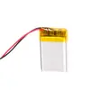Batería de polímero de litio 602030-300mAh batería de polímero de litio grabadora fabricantes eléctricos al por mayor