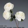 Ventas Directas de Fabricantes de Comercio Exterior: Flores Artificiales Blancas, Flores Falsas Estilo Bosque, Materiales Florales para Bodas, Flores para Decoración de Salón de Bodas