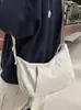 Bolsa Transversal Cor Sólida Estilo Japonês Mais Vendida, Bolsa Mensageiro Simples e Versátil para Homens, Bolsa de Ombro Casual de Grande Capacidade, Bolsa para Estudante e Trajeto
