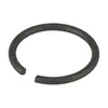 Anillo de retención de alambre de eje de acero al carbono, anillo de tope de rodamiento ennegrecido oxidado, arandela de retención tipo C interna y externa, anillo de retención m4