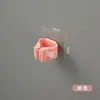 Soporte para mopa de baño sin perforaciones soporte de carga para escoba gancho de pared estante de almacenamiento almacenamiento de pared