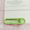 Clip de Pato Ovalado Mate Esmerilado Hueco de 6 cm Accesorios para Pinzas de Cabello Hechas a Mano con Pegamento de Crema Clip para Flequillo Clip para Flequillo