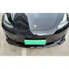 Adequado para Tesla Model 3 pá dianteira modificada lábio dianteiro tamanho envolve a aparência de peças de modificação anti-colisão e anti-riscos