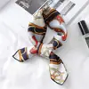 Moda Coreana 2020 Bufanda Pequeña Estampada de Seda Bufanda Cuadrada Pequeña Bufanda Decorativa Profesional para Mujer