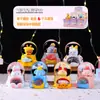 Caja Sorpresa Bola de Cristal Amor de Cristal Mascota de Dibujos Animados Linda Decoración de Escritorio Decoración Creativa para el Hogar Regalo para Niñas