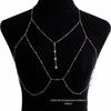 Corrente travada * corrente do corpo flash pingente diamante sutiã sexy cadeia sexy sexy lingerie sedutor colar colar