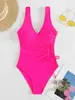 2025 Amazon Bikini Nuevo Traje de Baño de una Pieza para Mujer Moda Europea y Americana Transfronteriza Bikini Ropa de Baño Xingcheng Mayoreo