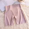 Calzones de Seguridad de Seda de Hielo sin Costuras Dos en Uno Antideslizantes para Mujer Verano Delgados Levanta Vientre Cadera Leggings que no se Enrollan en la Pierna