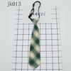 Corbata de Cuadros Pequeña Estilo JK Song Xiaoxia Estilo Japonés Malla a Cuadros Uniforme Estudiantil Red Social Hombre Perezoso Sin Golpes Collar Ajustable Set