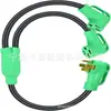 Adaptador Y Divisor Linha 14-50P para 14-50R/14-50R Divisor de 4 Pinos Tian Tai