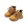 Botas Martin para Niños Modelo Nuevo 2026 Botines Cortos para Niños Botas de Cuero Estilo Retro Británico Zapatos para Bebé Suela Suave Antideslizante