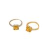 Anillo Exquisito de Diamantes de Colores de Lujo Ligero de Gama Alta para Mujeres DIY Nicho Temperamento Moda Minimalista Accesorios de Anillo Fábrica Operada por Uno Mismo
