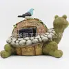 Quanzhou Huayang Artesanías de Resina Tortuga Adornos Creativos Patio Exterior Jardín Luces Solares Decoraciones de Animales