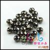 Cuentas planas de 6MM8MM color de retención de alta temperatura color de galvanoplastia vidrio de cristal de alta calidad cuentas de rueda fabricantes soporte pequeño lote mixto