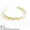 Diadema Nueva de Modelo 2025 con Patrón de Ola Escarchado, Pinza para el Cabello Sin Marcas para Mujer, Herramienta de Peinado para Controlar el Cabello Suelto