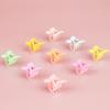Pinza Agarradora Mini Pequeña Mariposa Colorida Coreana Dulces Coloridos Pasador para el Cabello de Niños Tocado Flequillo Pin Lateral Joyería Al por Mayor