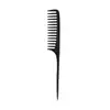 Pente de Estilização de Cabelo de Dentes Largos, Pente de Maçã Colorido de Plástico de Dentes Finos, Pente para Cortar Cabelo, Pente de Dentes Largos com Cauda Pontiaguda, Pente de Estilização