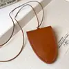 Fiebre Mismo Estilo Bolso de Cuero Clip para Gafas Colgante Collar Muñeca Larga Billetera de Cuero PU Cadena para Suéter Collar