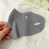 Máscara facial de seda gelada para proteção solar de verão ao ar livre, ângulo de olho tridimensional, anti-ultravioleta, modela o formato do rosto, máscara facial pequena de seda gelada