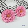 Guirnalda de Flores de Peonía Artificial, Peonía Loto Grulla Peonía Hibisco Peonía Corona Arreglo Floral Tocados Bandera Tocados Fabricación