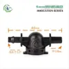4/7 Accesorios para Conector Capilar Juego Completo 47 Conector en T de Doble Barbilla de una Sola Barbilla Tallo de Enchufe Tapa Tapón de Goteo Conexión de Rosca de 4 Puntos
