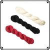 Linha de algodão puro para quilting de costura à moda antiga, linha de algodão caseira feita à mão, atacado de linha de algodão preta, branca e vermelha