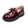 Zapatos de Cuero para Niñas 2026 Otoño Nuevos Zapatos Individuales para Niños Transfronterizos Suela Blanda Zapatos de Princesa Estilo Británico Zapatos para Actuación Estudiantil