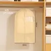 Capa de Roupa para Poeira, Saco de Roupa Pendurado para Uso Doméstico, Capa Longa para Roupas como Jaquetas de Penas, Casacos de Pele, Casacos de Visão, Saco à Prova de Poeira