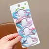Pasador de Color Gradiente para Niñas Nuevo Pasador de Nube Pinza Lateral para Niña Pasador para Flequillo de Niña Accesorios para el Cabello