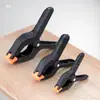 Material DIY Teñido Anudado Hecho a Mano Set de Herramientas para Teñir Clips de Estilismo para Estudiantes Clip en Forma de G Bloque de Madera Pequeño Geométrico Contrachapado de Bambú Banda de Goma