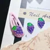 Decorações Populares Realistas Coloridas para Nail Art de Frutas Versáteis Acessórios de Verão Frutados Gelo-Transparente Enfeites de Resina
