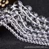 Ventas Directas de Fábrica Cuentas Sueltas de Cristal Blanco Natural Algodón Micro Cristales Naturales Accesorios para Joyería DIY Productos Semiacabados Venta al Por Mayor