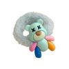 Banda para el cabello de dibujos animados para niños, accesorios para el cabello con anillo de toalla de felpa para niña pequeña, cuerda para el cabello de alta elasticidad, otoño e invierno, nueva