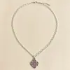 Collar clásico de trébol de cuatro hojas negro, una pieza delicada y elegante para mujer, un amuleto de la suerte que se puede usar con cualquier atuendo, perfecto para el uso diario y como regalo para tu novia o mejor amiga