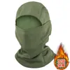 Capuz com Forro de Fleece Camuflado, Máscara para Ciclismo ao Ar Livre, Chapéu à Prova de Frio para Montanhismo, Máscara Tática Quente, Inverno à Prova de Frio Transfronteiriço