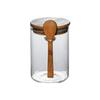 Frascos de Vidrio de Borosilicato Alto para Almacenamiento en la Cocina, Contenedores Mágicos para Granos, Botellas de Vidrio con Tapas, Frascos Sellados para Porcionar
