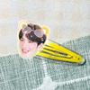 Acessórios de cabelo bb clip acrílico periférico de estrela Wang Yibo adereço de cabeça auxílio de show periférico de foto