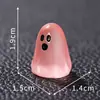 Muñeco de Fantasma Pequeño Luminoso de Halloween Transfronterizo Paisaje de Micro-paisajismo Decoración DIY Adorno Pequeño de Escritorio