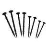 Clavos para Tela Anti-Hierba, Clavos para Tela de Control de Malezas, Clavos Negros de Plástico para Suelo de Huerto, Clavos para Film Mulch de Invernadero, Fabricante de Clavos para Suelo de Jardinería