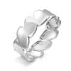 Pulsera de Tienda de Fábrica para Mujer, Nicho Chapado en Oro, No se Desvanece, Gama Alta, Simple y Elegante, Diseño Abierto, Venta al por Mayor Transfronteriza Europea y Americana