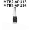 Fresa Autoblocante Portabrocas MTB2-APU13 Cola Plana MTB2-APU16 Tracción Trasera Mango Largo Broca Autotensora Integrada